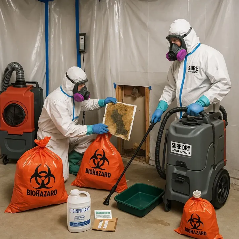 Contaminated Water Handling Protocols process in Ada, OK