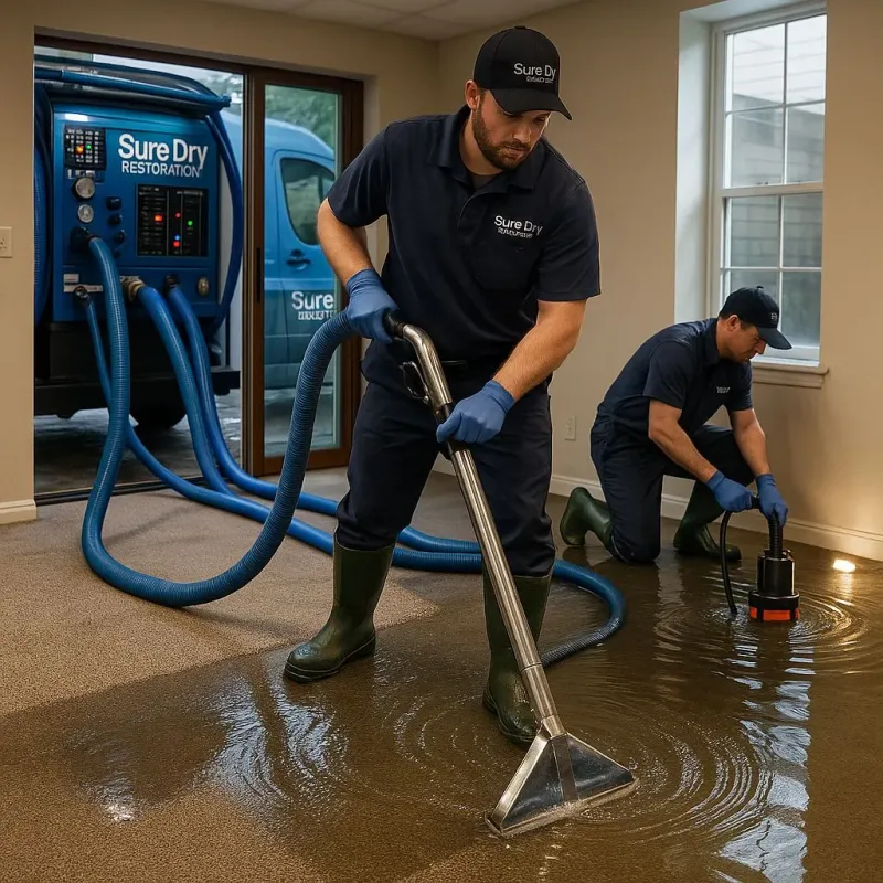 Water Extraction and Removal process in Ada, OK